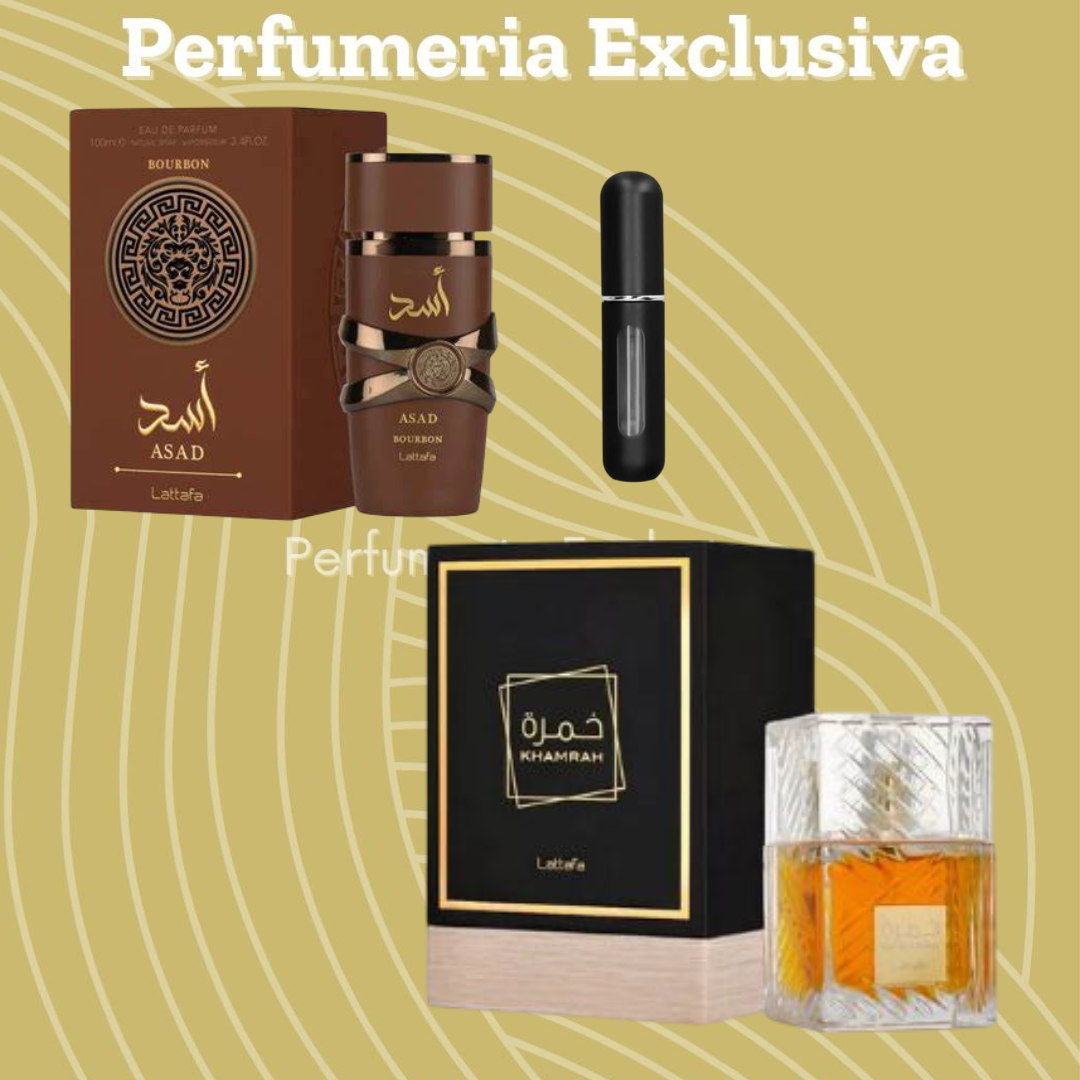 Khamrah estuche+asad bourbon